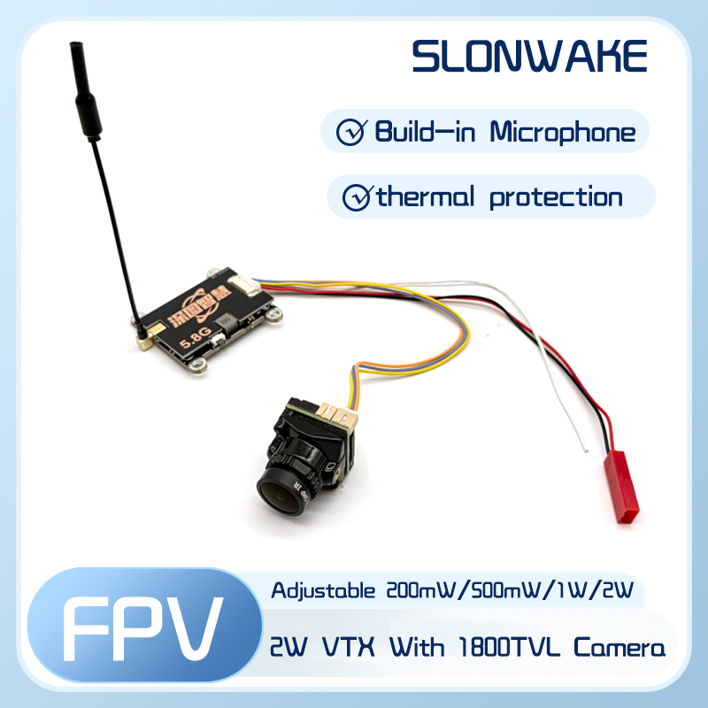 Fpv Camera - Transmisor VTX SLONWAKE 5.8G 56CH 2W