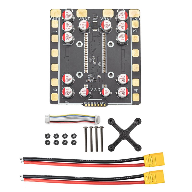 4 In 1 Esc - AINY-8S 100A 4-en-1 ESC BLS con