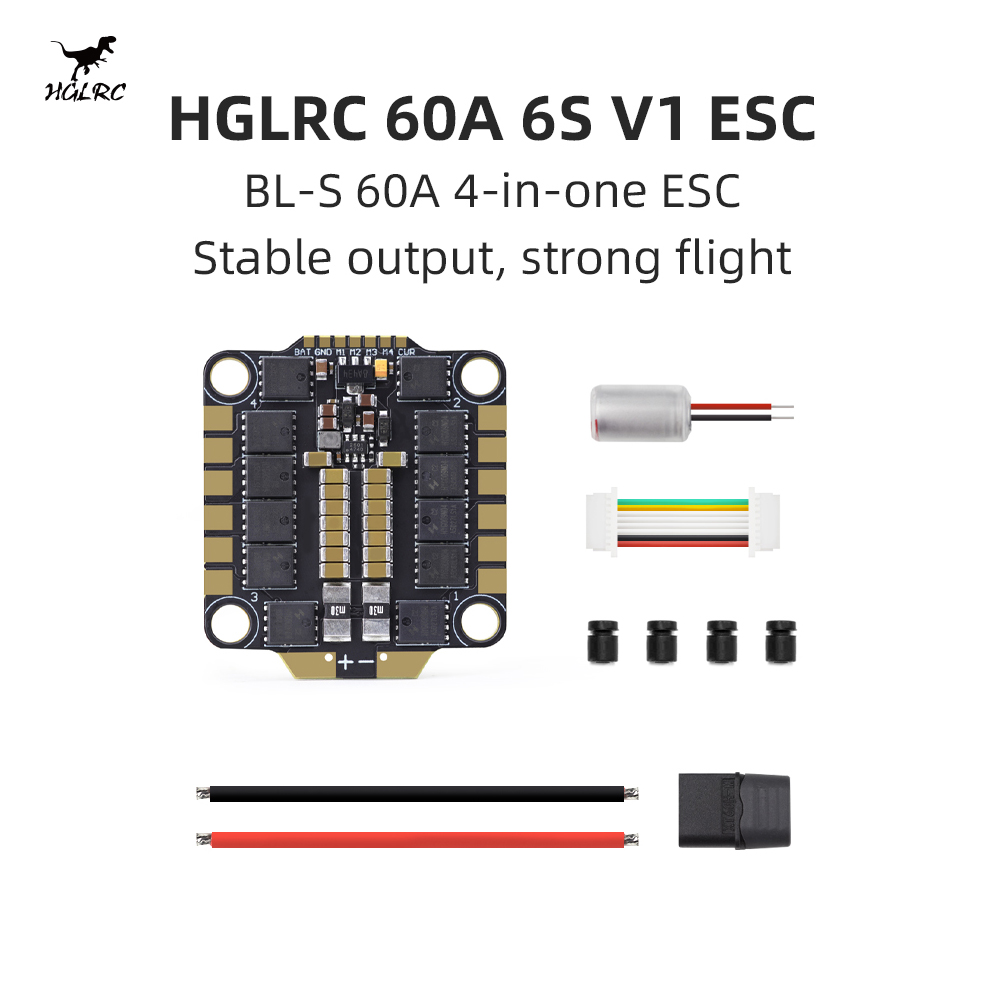 4 In 1 Esc - HGLRC 60A 6S V1 4 en