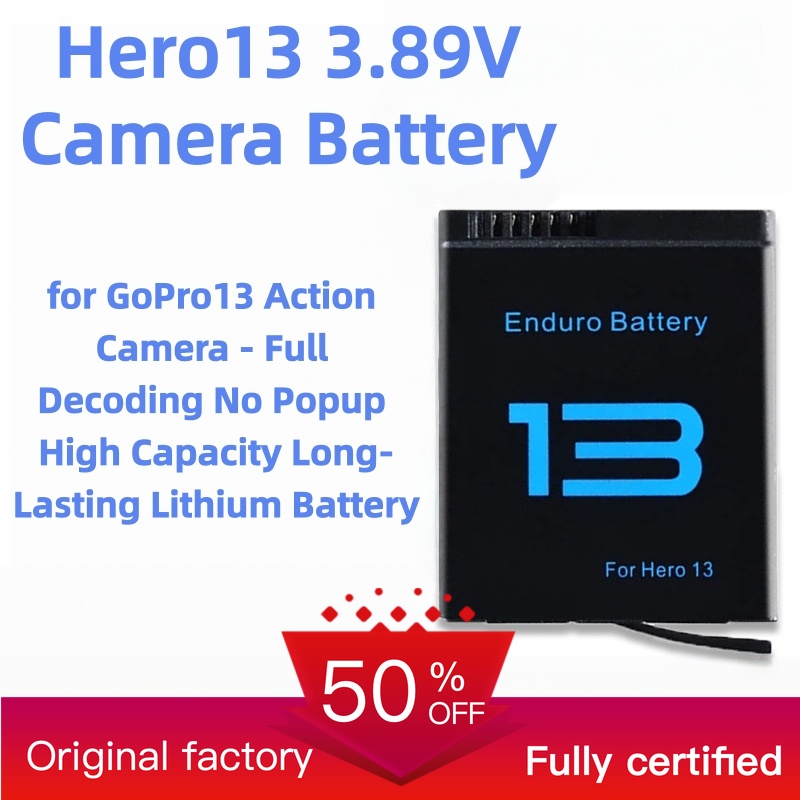 Drone Battery - Batería Hero13 de 3.89V para Cámara