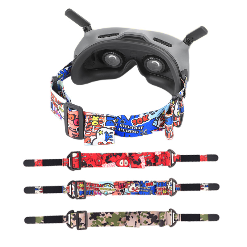 Goggles Fpv - Diadema colorida, correa elástica suave para