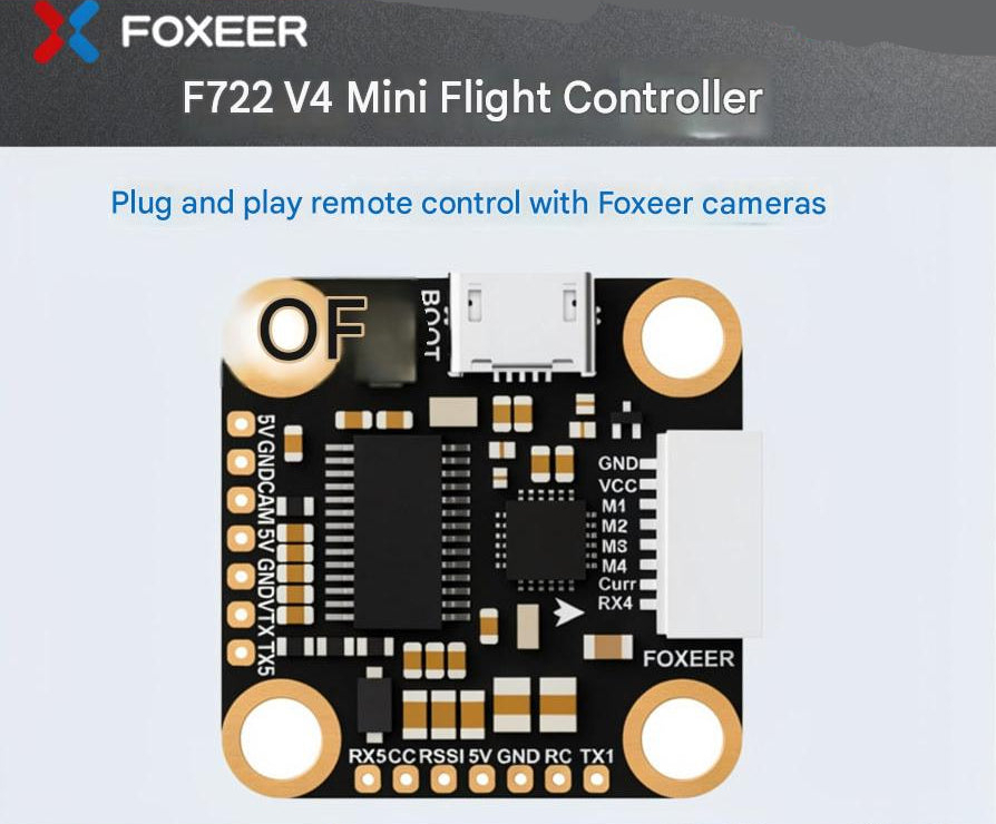 F722 Flight Controller - Controlador de vuelo FOXEER F722 V4