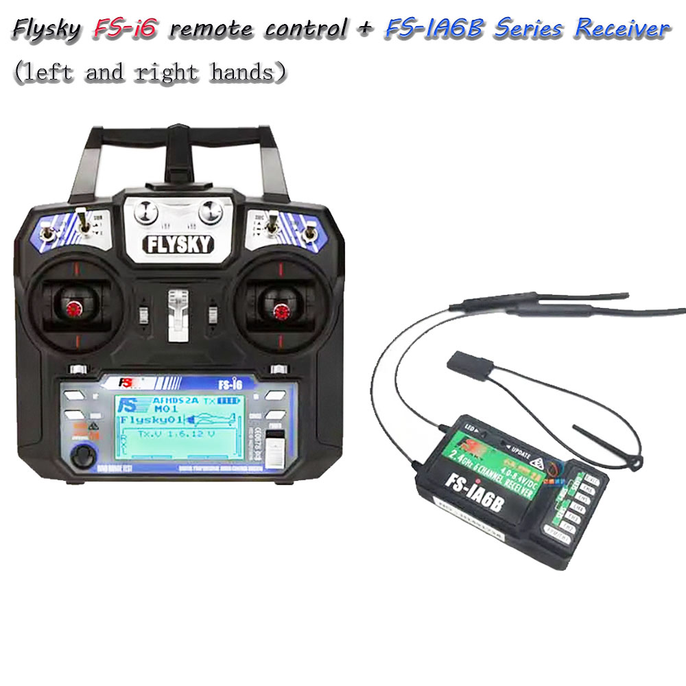 Flysky Transmitter - Sistema de Radio FS-i6 6CH 2.4GHz
