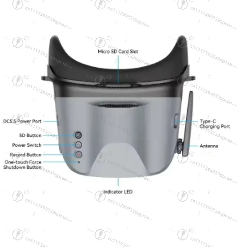 Goggles Fpv - Gafas FPV analógicas BETAFPV VR04 con