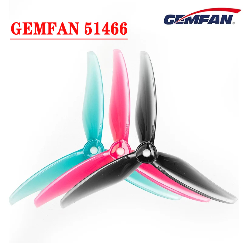 5 Inch Propeller - 12 uds/6 pares GEMFAN 5 pulgadas