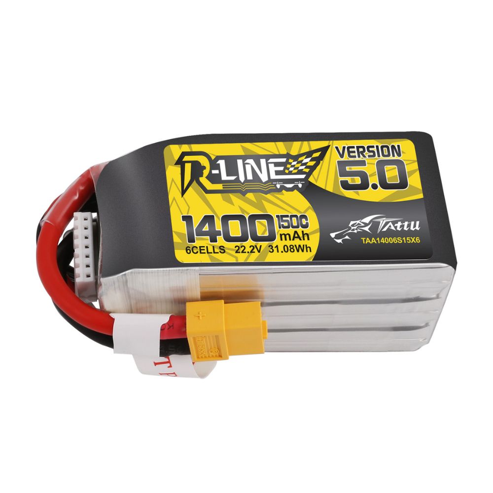 TATTU R-LINE 5,0 3S 4S 6S bate - Lipo Battery 4S reseña y precio