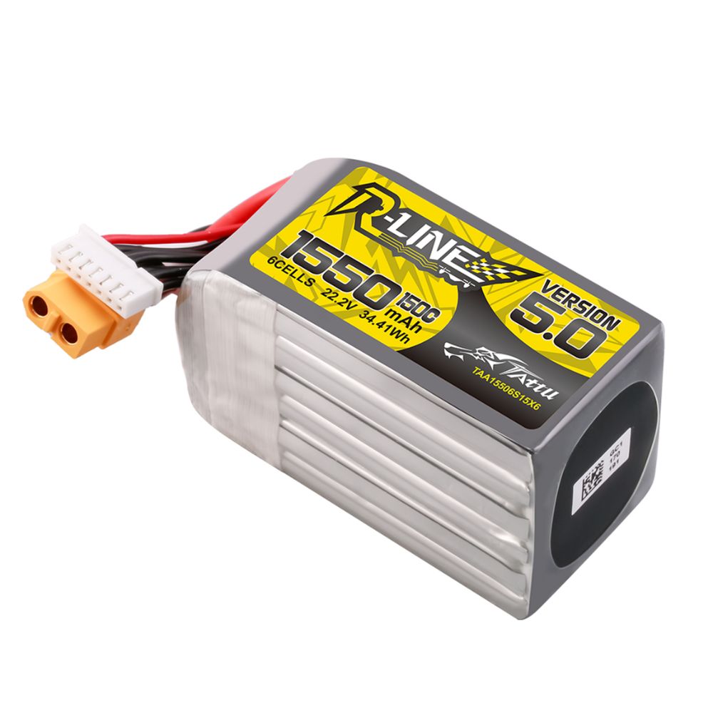 TATTU R-LINE 5,0 3S 4S 6S bate - Lipo Battery 4S reseña y precio