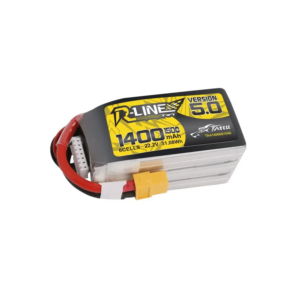 TATTU R-LINE 5,0 3S 4S 6S bate - Lipo Battery 4S reseña y precio