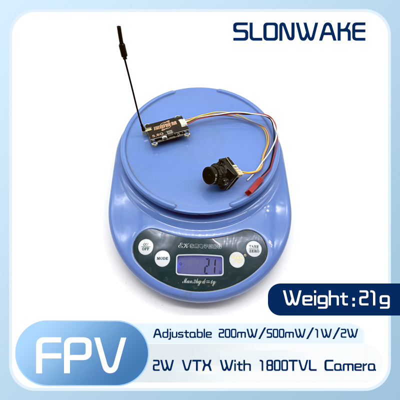 Transmisor VTX SLONWAKE 5.8G 5 - Fpv Camera reseña y precio