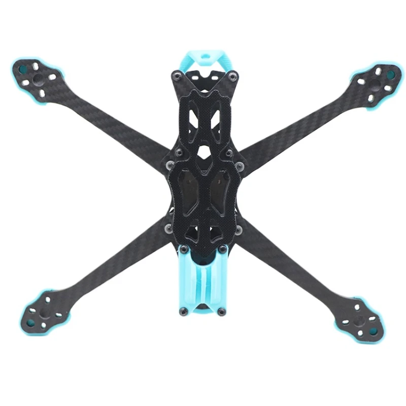 Marco de drones de fibra de ca - Drone Motor reseña y precio
