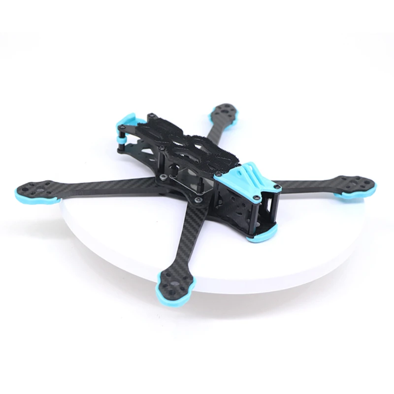 Marco de drones de fibra de ca - Drone Motor reseña y precio