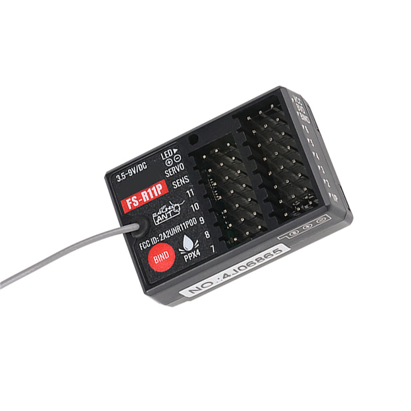 Receptor 2X FS-R11P para mando - Flysky Transmitter reseña y precio