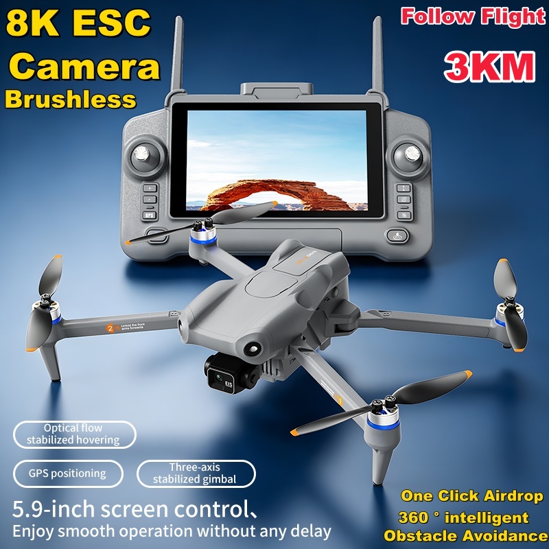 Dron con cámara 8K ESC, pantal - 4 In 1 Esc reseña y precio