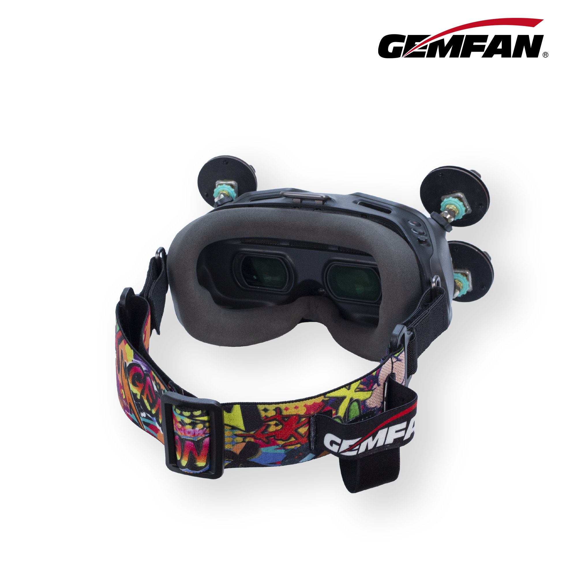 GEMFAN GOGGLE Correa de baterí - Drone Goggles Dji reseña y precio