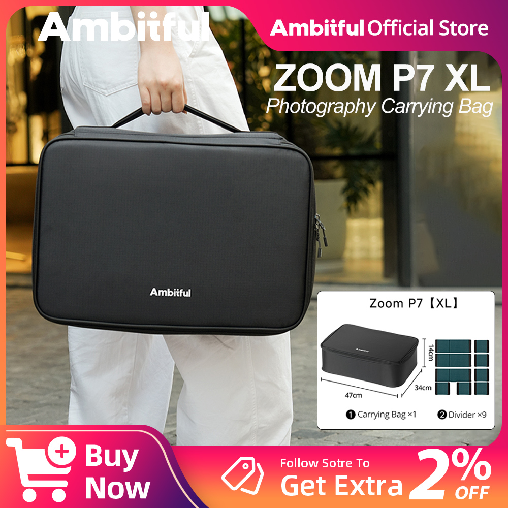 Ambitful ZOOM P7II XL bolsa de - Drone With Camera reseña y precio