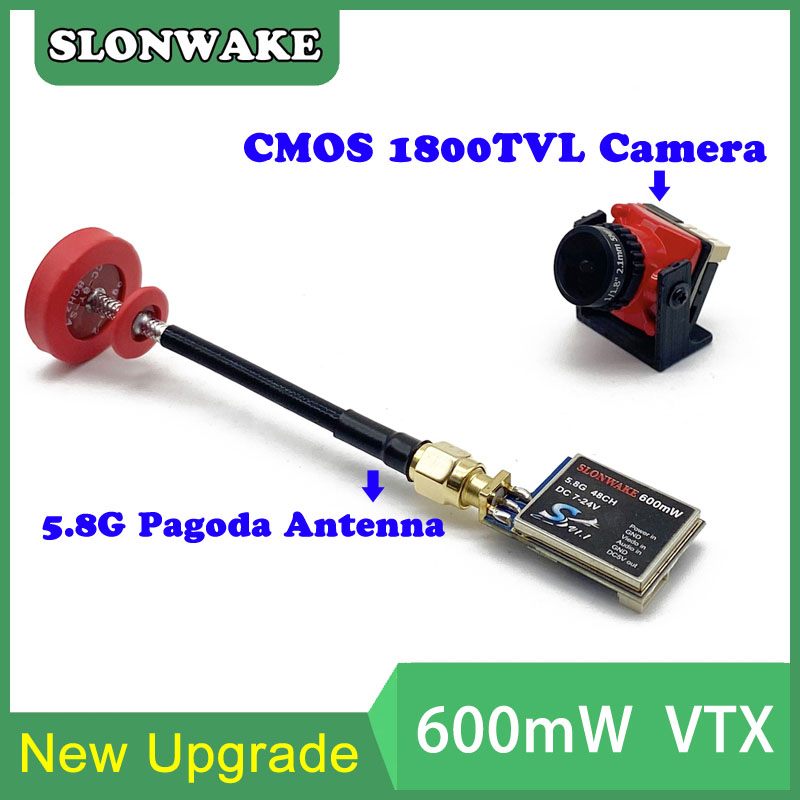 Listo para usar 5,8G 48CH 600m - Fpv Camera reseña y precio