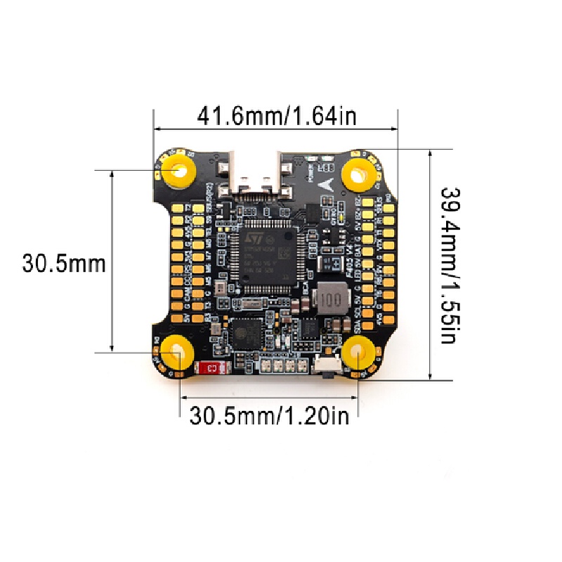 Controlador de vuelo Stack BLS - Betaflight Fc reseña y precio