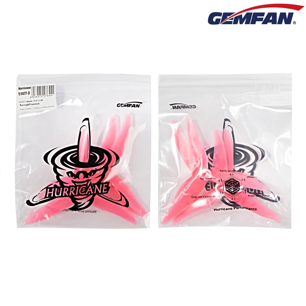 10 pares (10CW + 10CCW) Gemfan - Drone Propeller reseña y precio