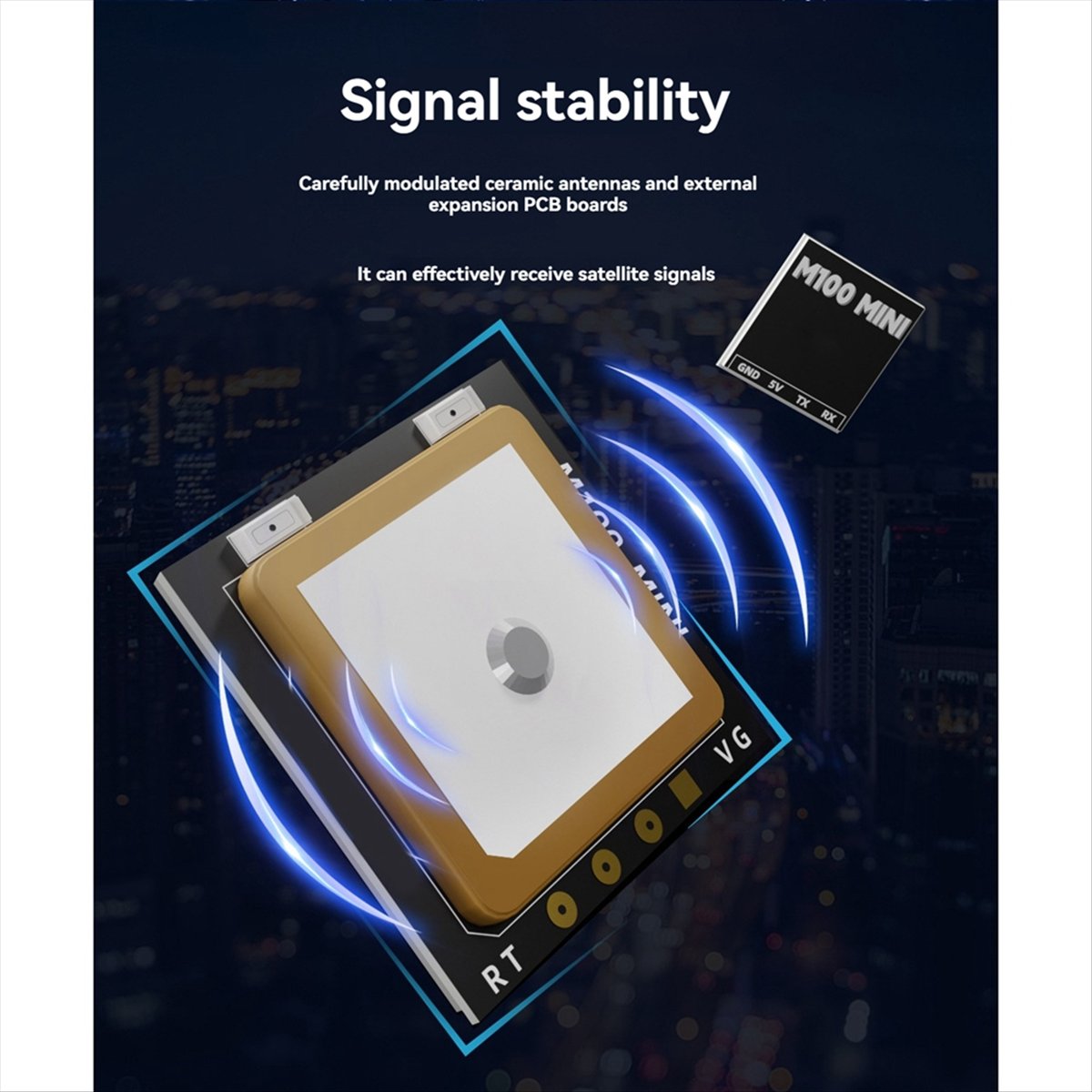 【DT56】Módulo GPS M100 con ante - Drone Antenna reseña y precio
