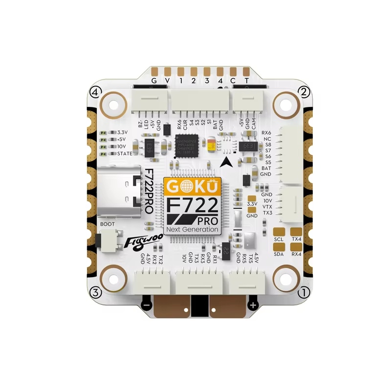 Flywoo GOKU F722 Pro V2 55A 30 - F722 Flight Controller reseña y precio