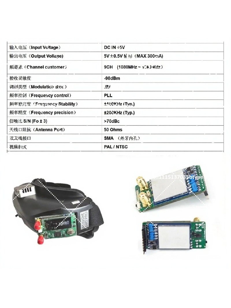 Transmisión de Imagen 1.2G 1.3 - Goggles Fpv reseña y precio