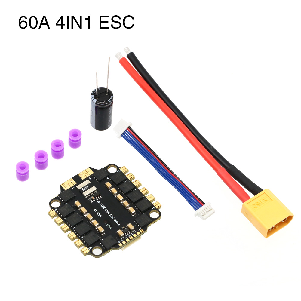 UAngel 4 en 1 45A 60A ESC BLHE - 4 In 1 Esc reseña y precio