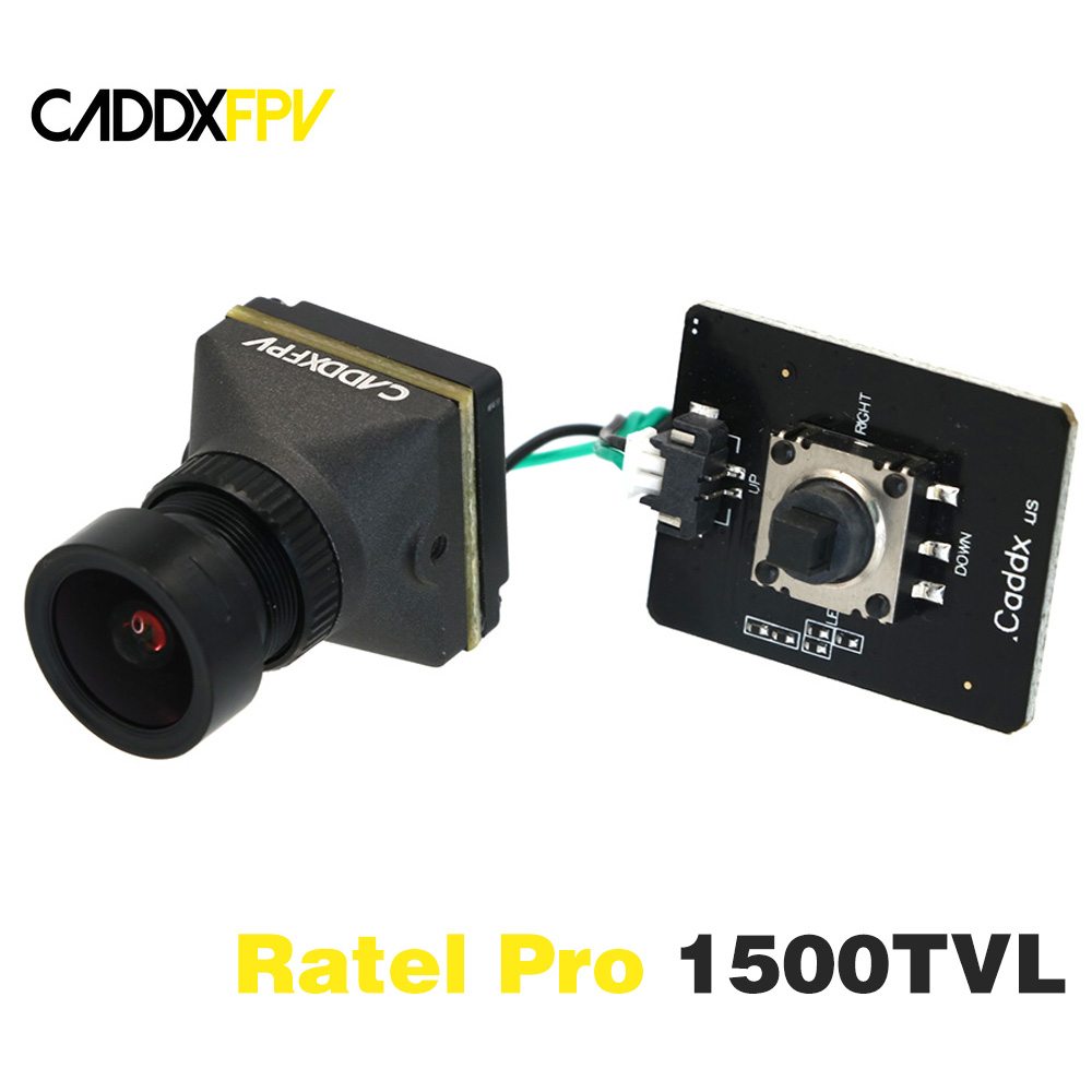 Cámara CADDX Ratel Pro 1500TVL - Analog Fpv Camera reseña y precio