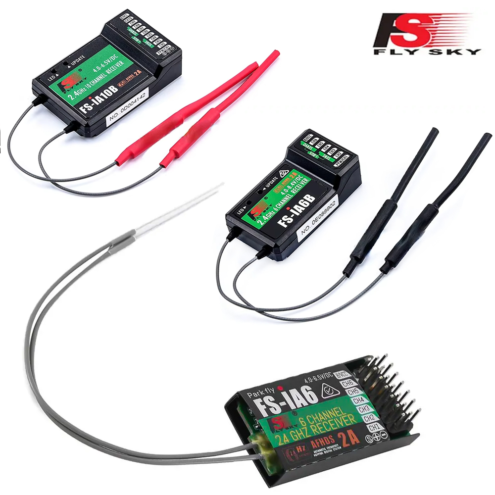 Receptor RC Flysky FS-IA10B FS - Flysky Transmitter reseña y precio