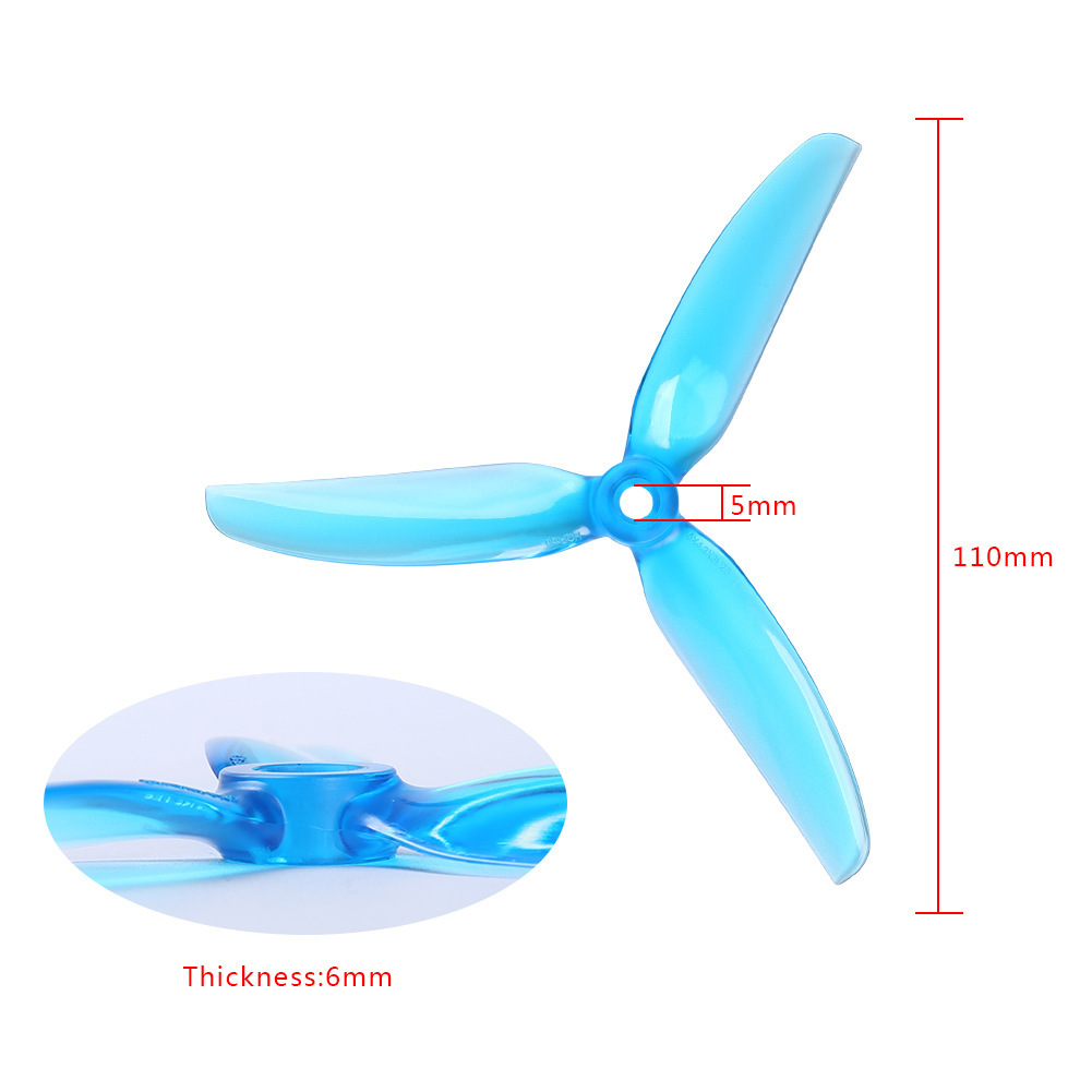 HQProp HQ 5X4.3X3 V2S Hélice d - 5 Inch Propeller reseña y precio
