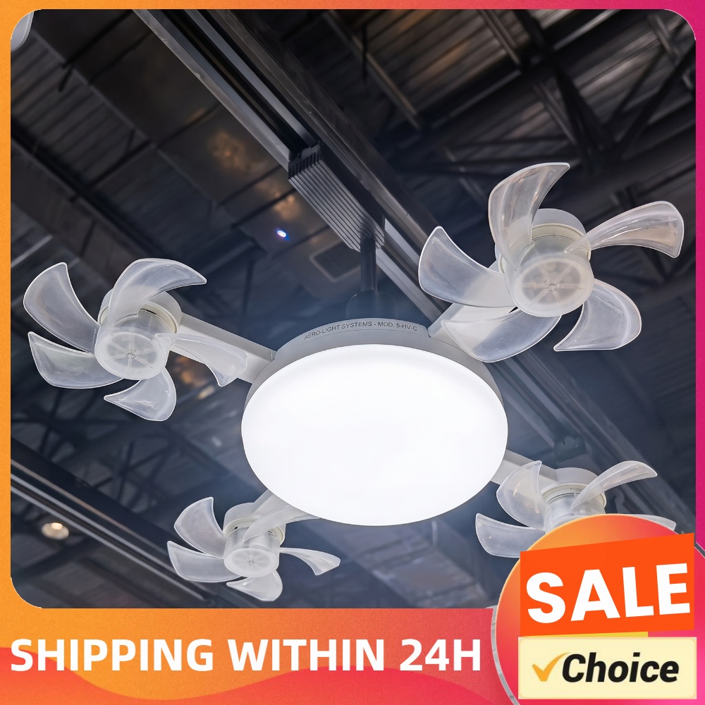 Lámpara de ventilador de techo - Drone reseña y precio