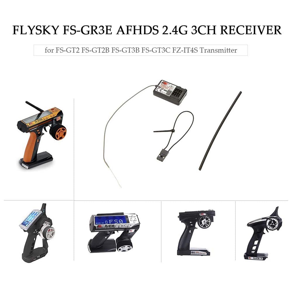 OGRC Flysky FS-GR3E AFHDS rece - Flysky Transmitter reseña y precio