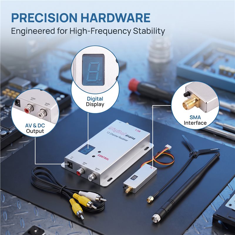 WOTT-12CH 2000Mw, transmisor y - Rc Transmitter reseña y precio