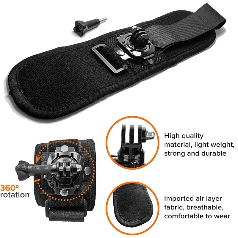 360 °   Soporte de correa de m - Runcam Camera reseña y precio
