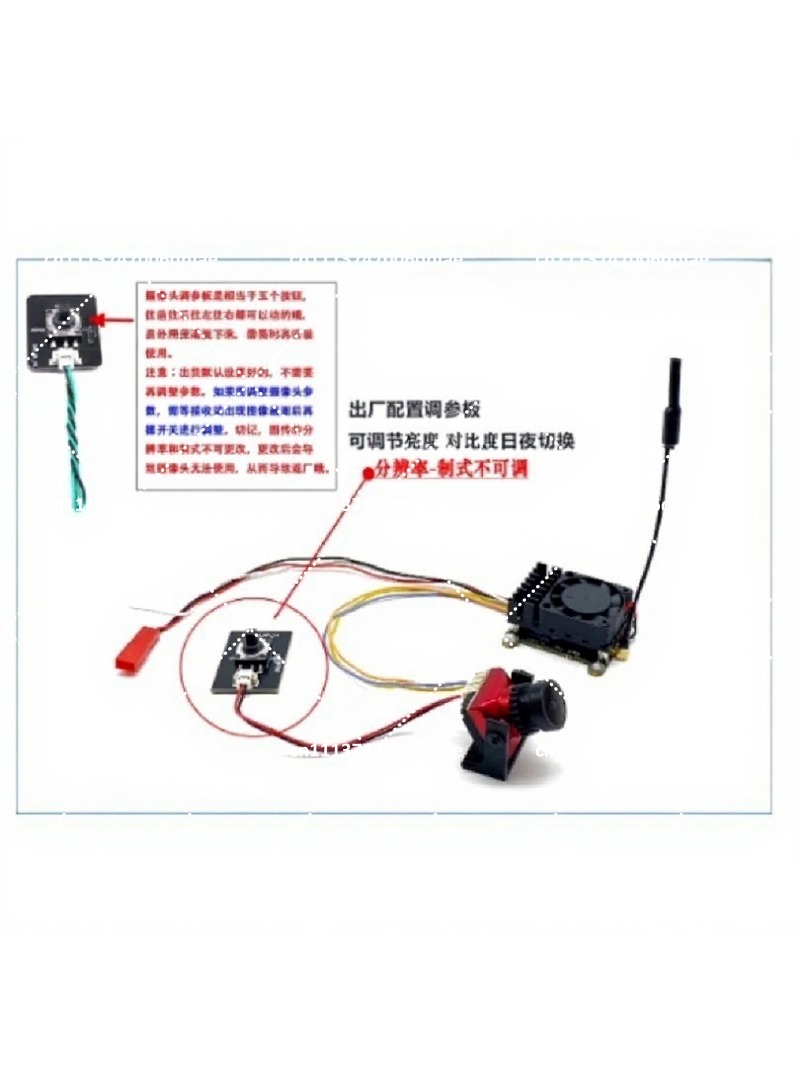 Set de Cámara FPV Analógica de - Analog Fpv Camera reseña y precio