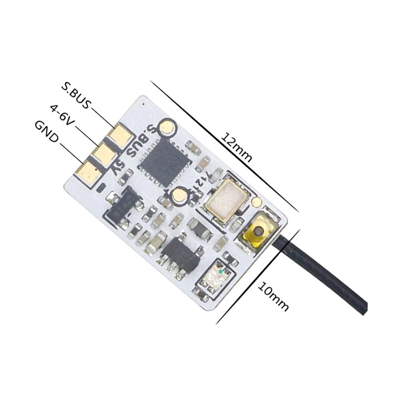 Mini receptor B78B-X-BOSS RX2A - Flysky Transmitter reseña y precio