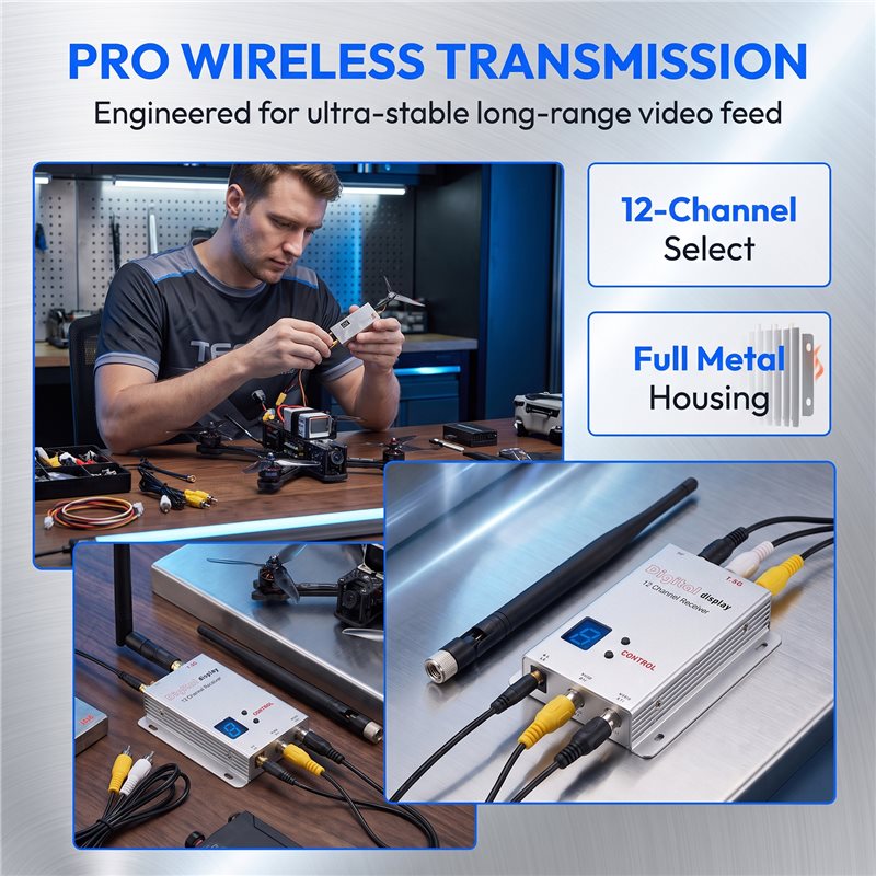 AS96: transmisor y receptor de - Rc Transmitter reseña y precio