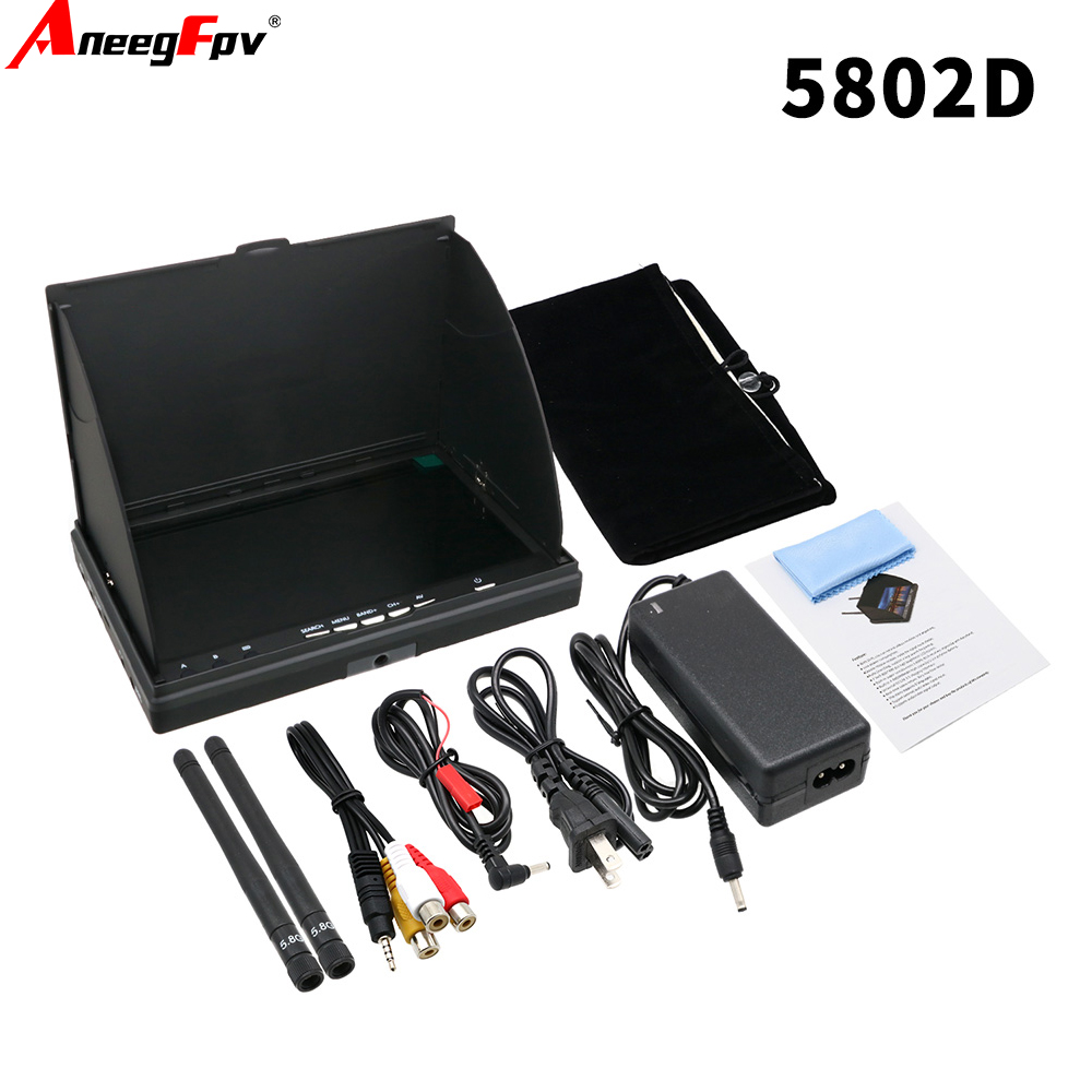 LCD5802D LCD5802S 7 pulgadas 5 - Goggles Fpv reseña y precio
