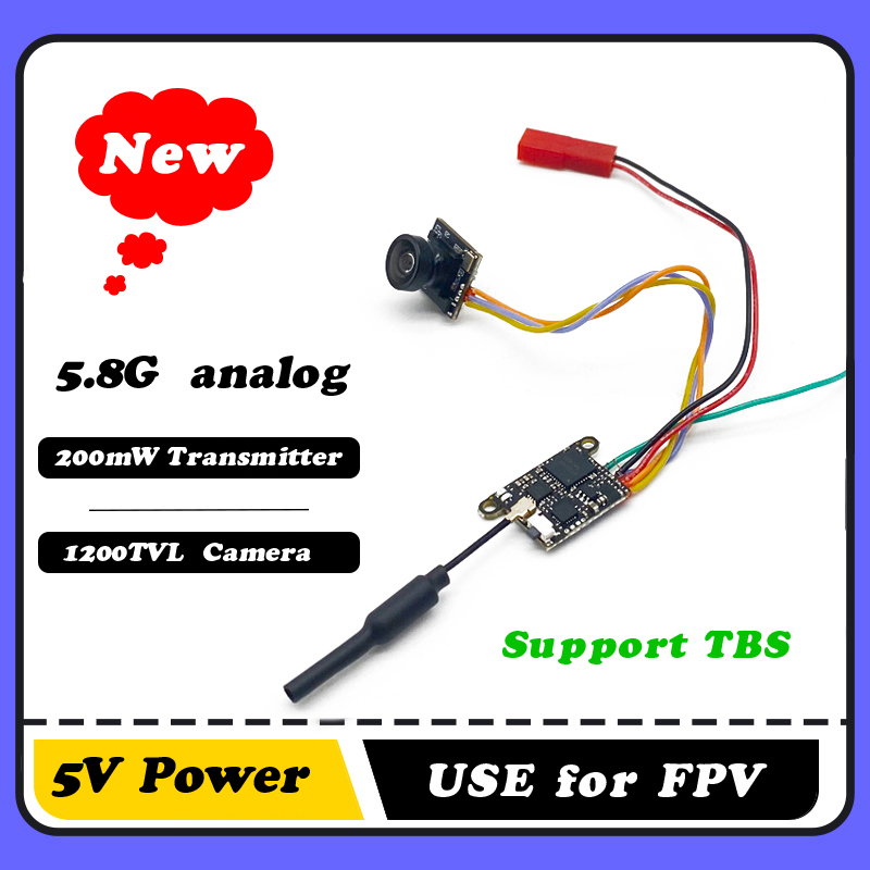 SLONWAKE 5,8G 1200TVL cámara F - Fpv Camera reseña y precio
