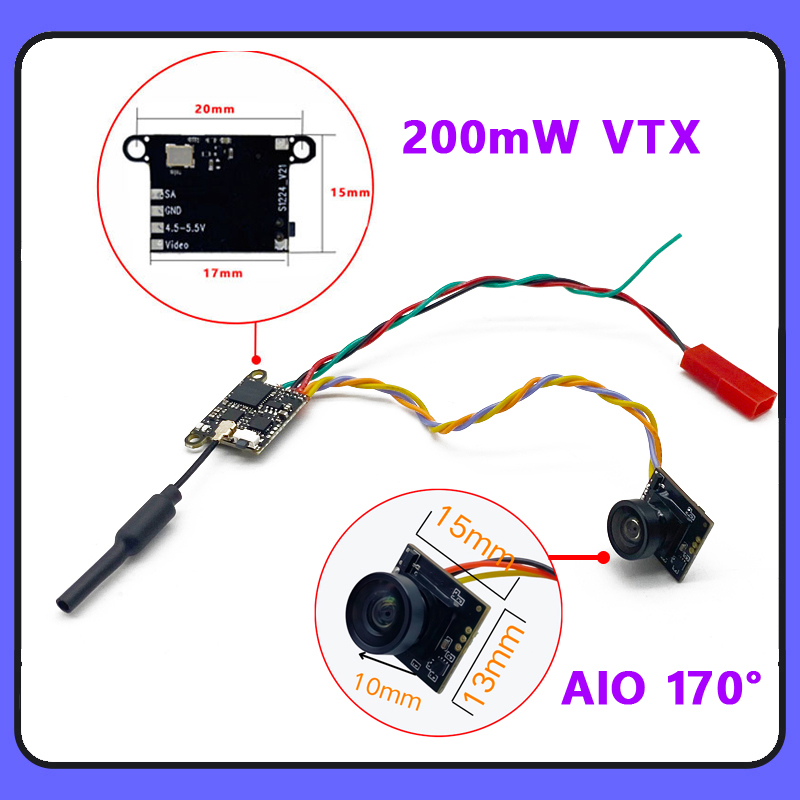 SLONWAKE 5,8G 1200TVL cámara F - Fpv Camera reseña y precio
