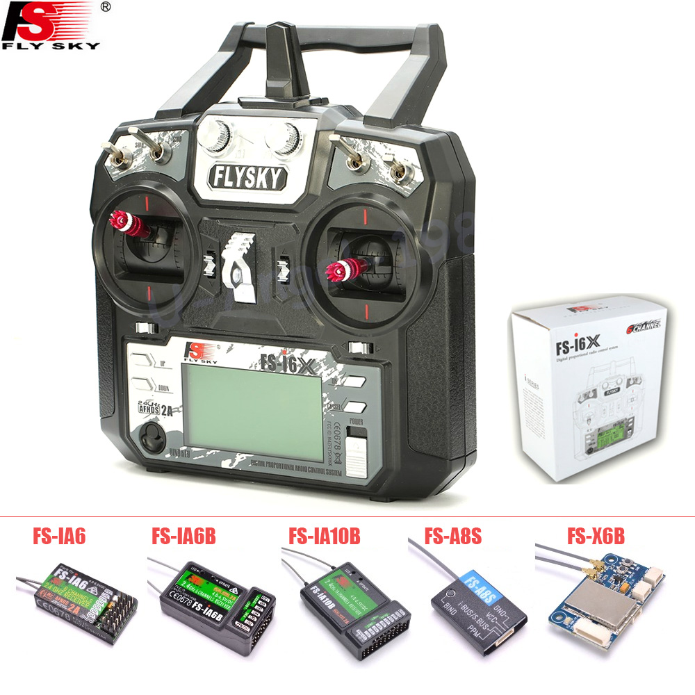 FLYSKY FS-i6X FS i6X 10CH 2,4  - Flysky Transmitter reseña y precio