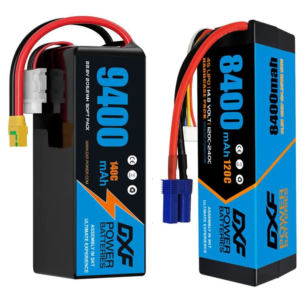 Batería Lipo DXF 6S 9400mah 22 - Lipo Battery 4S reseña y precio