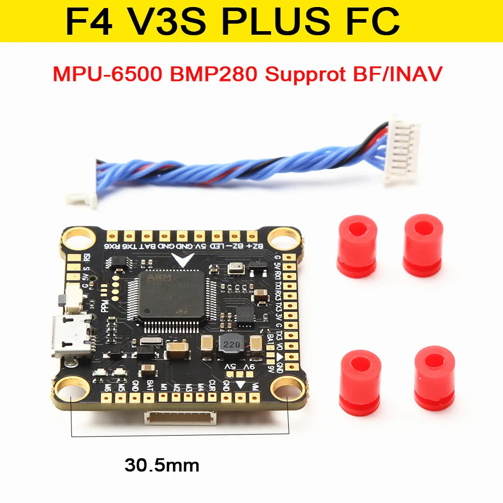 NUEVO Control de Vuelo F4 V3S  - Betaflight Fc reseña y precio