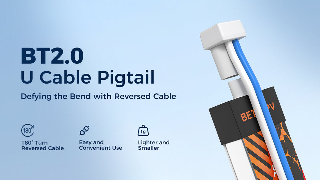 Cable BETAFPV BT2.0 U de 40 mm - Betaflight Fc reseña y precio