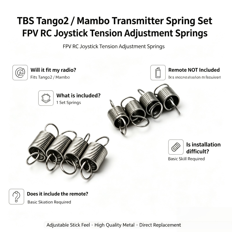 Juego de resortes para el tran - Rc Transmitter reseña y precio